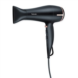Beurer HC-60 Sèche-cheveux 1400 W avec technologie ionique et écologique, capteur tactile, 3 niveaux de chaleur et 2 vitesses d'air