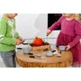 KLEIN Princess Coralie - Batterie de cuisine jouet pour fille, 10 pièces (casserole, poêle, faitout) - Rose - À partir de 3 ans