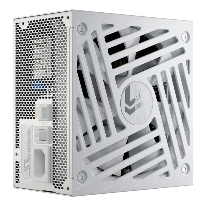 Seasonic FOCUS-GX-750-V4-WHITE Alimentation PC 750W 80 Plus Gold Modulaire avec Ventilateur hybride - Blanc
