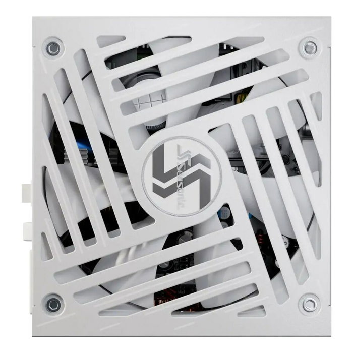 Seasonic FOCUS-GX-750-V4-WHITE Alimentation PC 750W 80 Plus Gold Modulaire avec Ventilateur hybride - Blanc