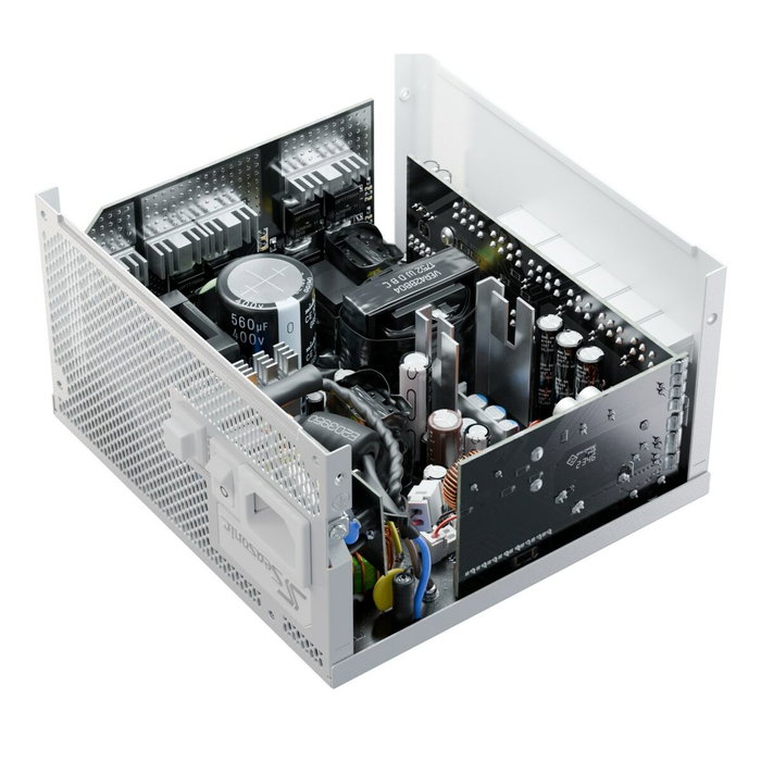 Seasonic FOCUS-GX-750-V4-WHITE Alimentation PC 750W 80 Plus Gold Modulaire avec Ventilateur hybride - Blanc