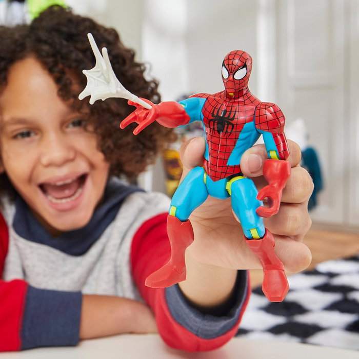 Hasbro MixMashers Marvel Spider-Man, figurine personnalisable de 12 cm