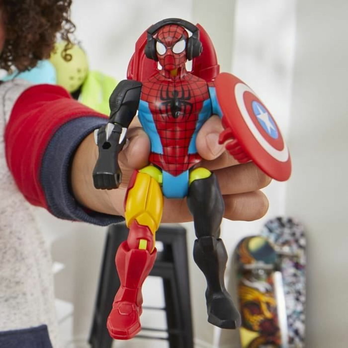 Hasbro MixMashers Marvel Spider-Man, figurine personnalisable de 12 cm