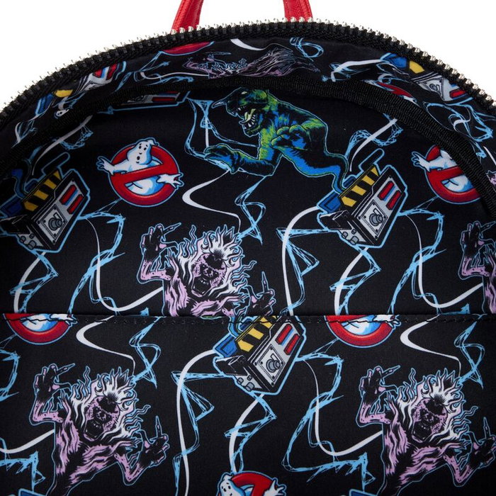 LOUNGEFLY Sac à dos Mochila Stay Puff inspiré de Ghostbusters Cazafantasmas