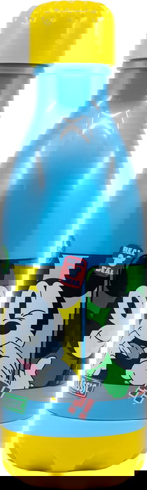 Licensing Bouteille Pp Diario 560 mL Mickey CZ11268 Enfant 3+ 23x7cm Plastique Recyclable