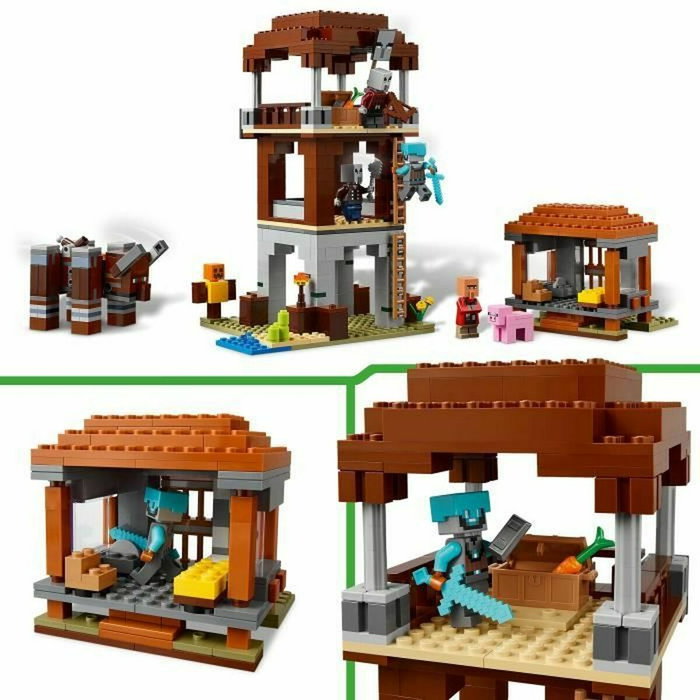 LEGO Minecraft L'Avant-Poste De Pillards Et Le Ravageur, 21278