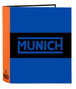 Safta Carpeta Munich Submarine - Classeur avec 4 anneaux 35 mm, lomo large, 27x33x6 cm, capacité 600D polyester + PVC avec REACH