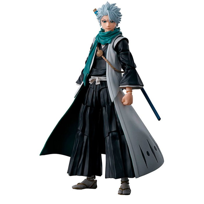 TAMASHII NATIONS Figuarts SH Figuarts Toushiro Hitsugaya Bleach La Guerre Sanglante Millénaire Figure Articulée 14cm