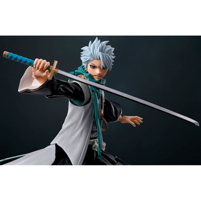 TAMASHII NATIONS Figuarts SH Figuarts Toushiro Hitsugaya Bleach La Guerre Sanglante Millénaire Figure Articulée 14cm