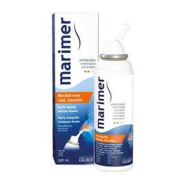 Marimer Solution hypertonique d'eau de mer pour le nez - 100ml