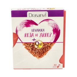 DRASANVI Levure Rouge de Riz + Coenzyme Q10 30 capsules