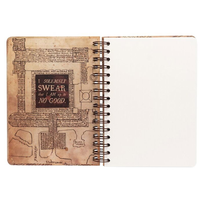 ERIK - Cahier A5 Harry Potter Carte du Maraudeur - Couverture rigide, fermeture élastique, 90 pages - Référence CUADERNO A5 MAPA DEL MERODEADOR HARRY POTTER ERIK - Cahier A5 Harry Potter Carte du Maraudeur - Couverture rigide, fermeture élastique, 90 pages - Référence CUADERNO A5 MAPA DEL MERODEADOR HARRY POTTER