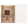 ERIK - Cahier A5 Harry Potter Carte du Maraudeur - Couverture rigide, fermeture élastique, 90 pages - Référence CUADERNO A5 MAPA DEL MERODEADOR HARRY POTTER