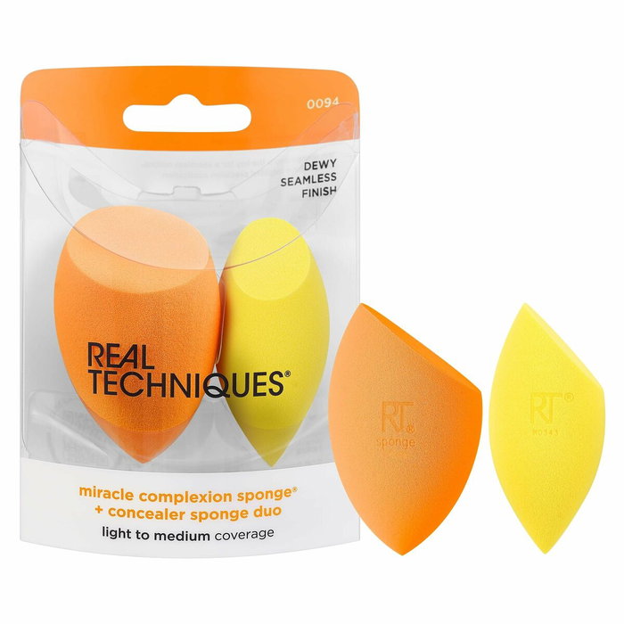 Real Techniques Duo d'éponges Miracle Complexion et Miracle Concealer (2 unités) Real Techniques Duo d'éponges Miracle Complexion et Miracle Concealer (2 unités)