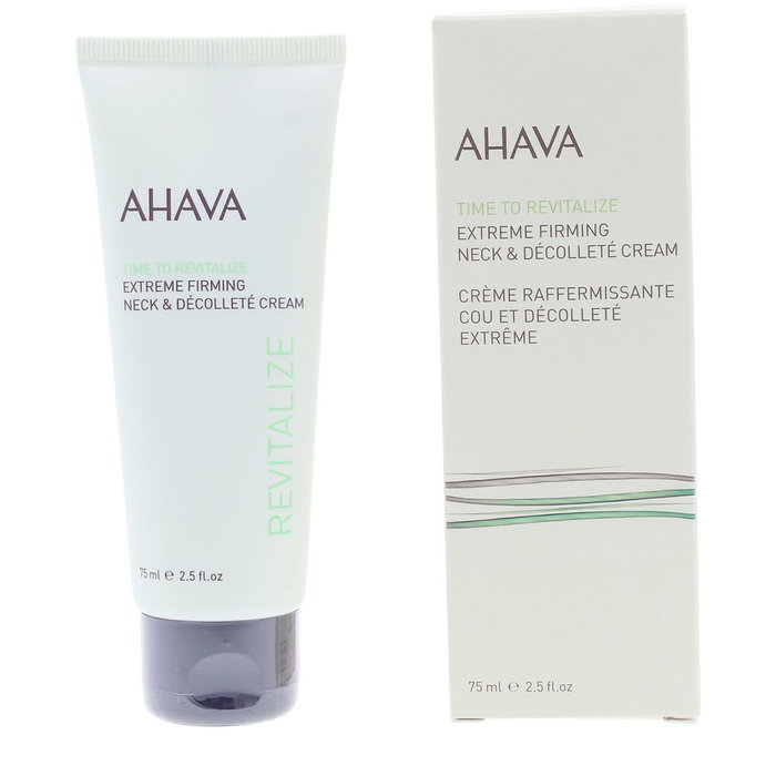 Ahava Crème Cou et Décolleté Extreme Fermeté TIME TO REVITALIZE 75 ml