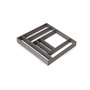 Emuca Organisateur de tiroirs Alumount 600x500, Aluminium, Gris antracite