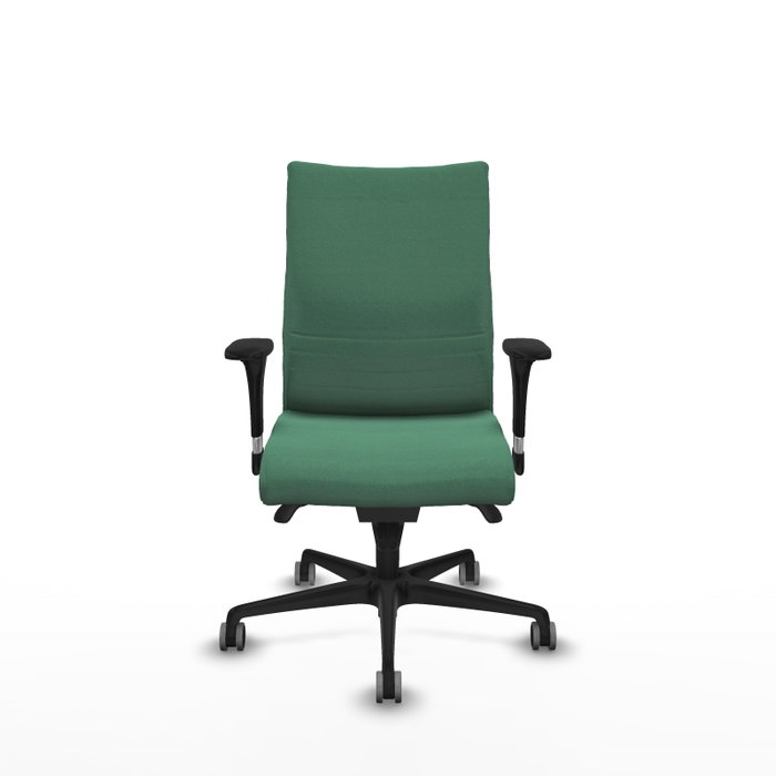 Piqueras Y Crespo Silla Albacete confidente, mécanisme Sincro, Vert émeraude Piqueras Y Crespo Silla Albacete confidente, mécanisme Sincro, Vert émeraude