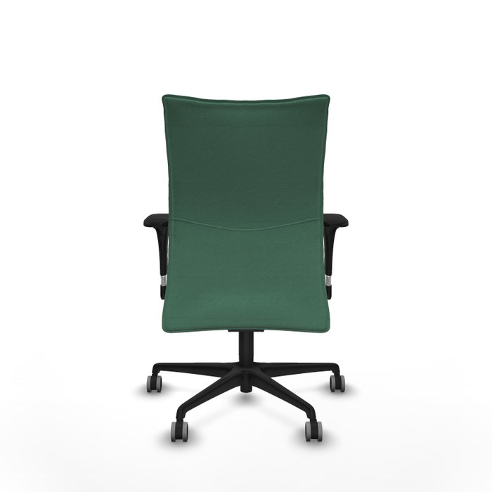 Piqueras Y Crespo Silla Albacete confidente, mécanisme Sincro, Vert émeraude Piqueras Y Crespo Silla Albacete confidente, mécanisme Sincro, Vert émeraude