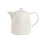 Théière Home ESPRIT Blanc Porcelaine 1 L