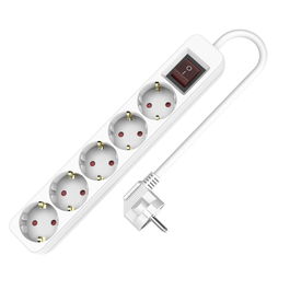 Multiprise 5 Prises TM Electron TMUAD505