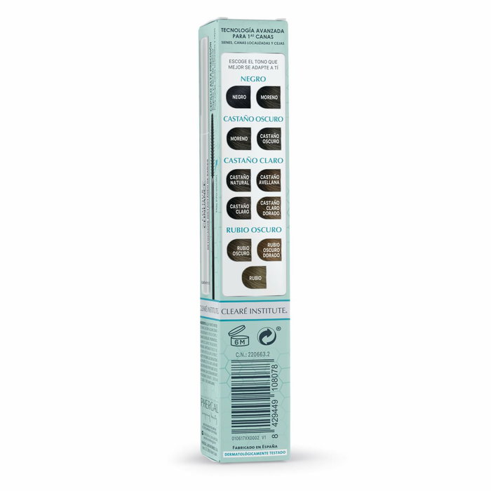 Clearé Institute Colour Clinuance Retoucheur de Sourcils et Racines Grises Brun Foncé 10 ml