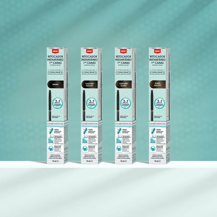 Clearé Institute Colour Clinuance Retoucheur de Sourcils et Racines Grises Brun Foncé 10 ml
