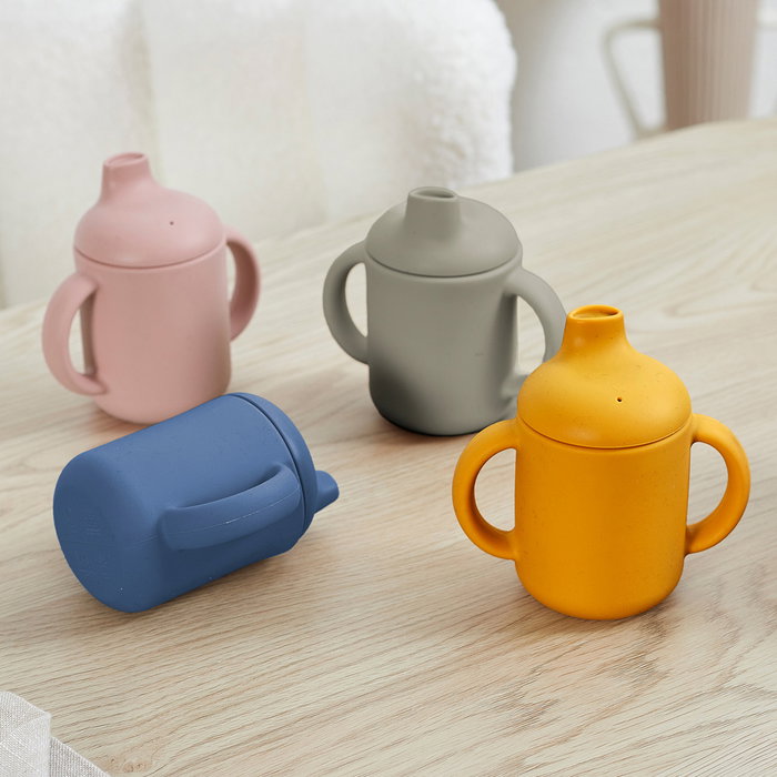 Tom et Zoe Verre d'apprentissage en silicone 160 ml