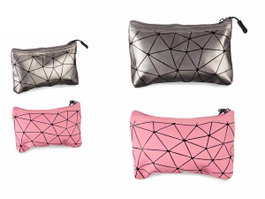 BERILO Nécessaire Rectangulaire Plata + Rosa