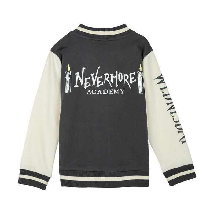 Wednesday Sweat sans capuche unisexe Gris foncé 12 ans