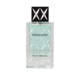 Swiss Arabian Shaghaf Oud Ahmar, Eau de Parfum Vaporisateur, Parfum Féminin Doux Fruité et Floral aux Notes de Pêche, Melon, Rose et Oud, 75 ml
