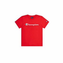 T shirt à manches courtes Enfant Champion Crewneck Rouge