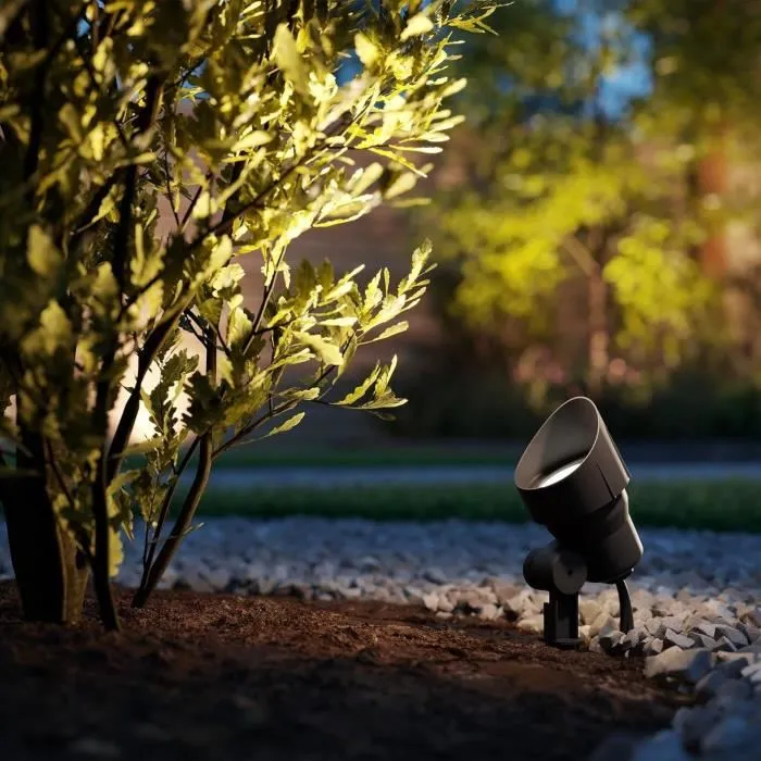 Philips GardenLink Spot Extérieur Basse Tension LED 1x6W 2700K IP44 Noir Philips GardenLink Spot Extérieur Basse Tension LED 1x6W 2700K IP44 Noir