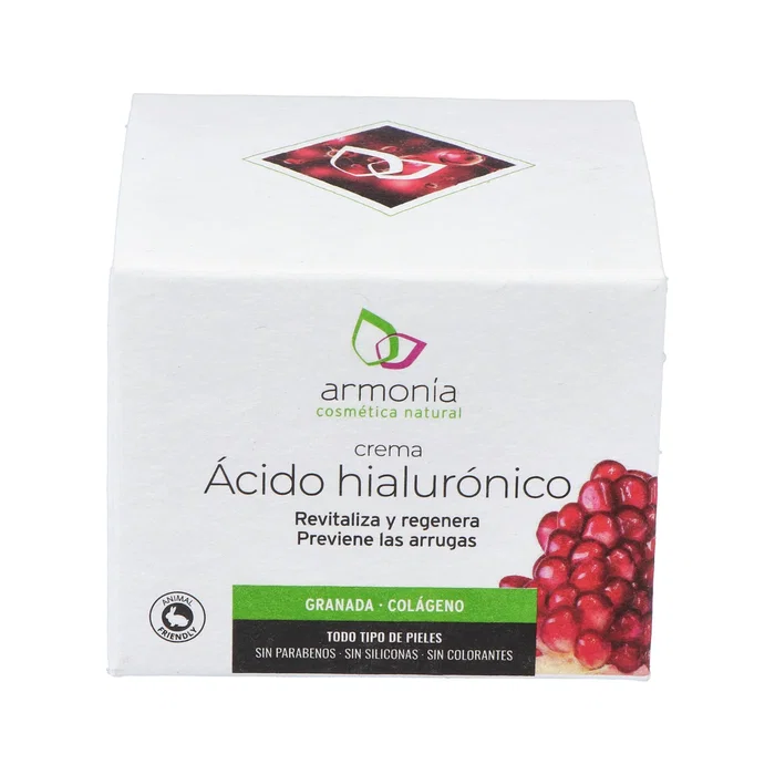 ARMONIA Crème Acide Hyaluronique, Grenade et Collagène 50ml