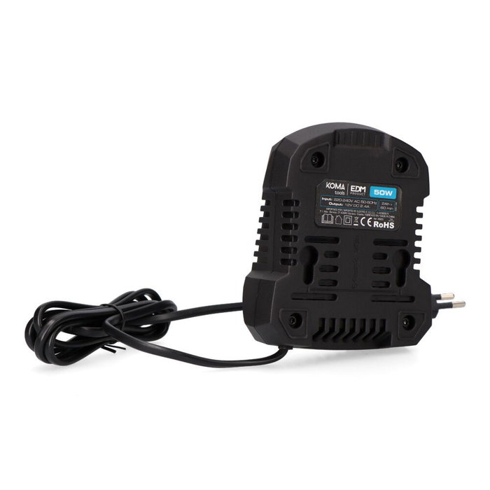 Chargeur de batterie Koma Tools 50 W 2 Ah Chargeur de batterie Koma Tools 50 W 2 Ah