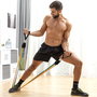 Pack Plateforme Vibrante avec Haut-parleur, Télécommande et Bandes de Résistance avec Guide d’Exercices InnovaGoods