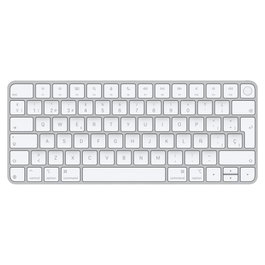 Apple Magic Keyboard Touch sans fil Argent/Blanc QWERTY Espagnol USB-C Bluetooth