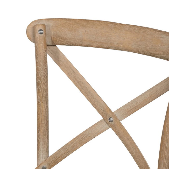BigBuy Home Chaise de Salle à Manger Beige Naturel
