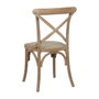 BigBuy Home Chaise de Salle à Manger Beige Naturel