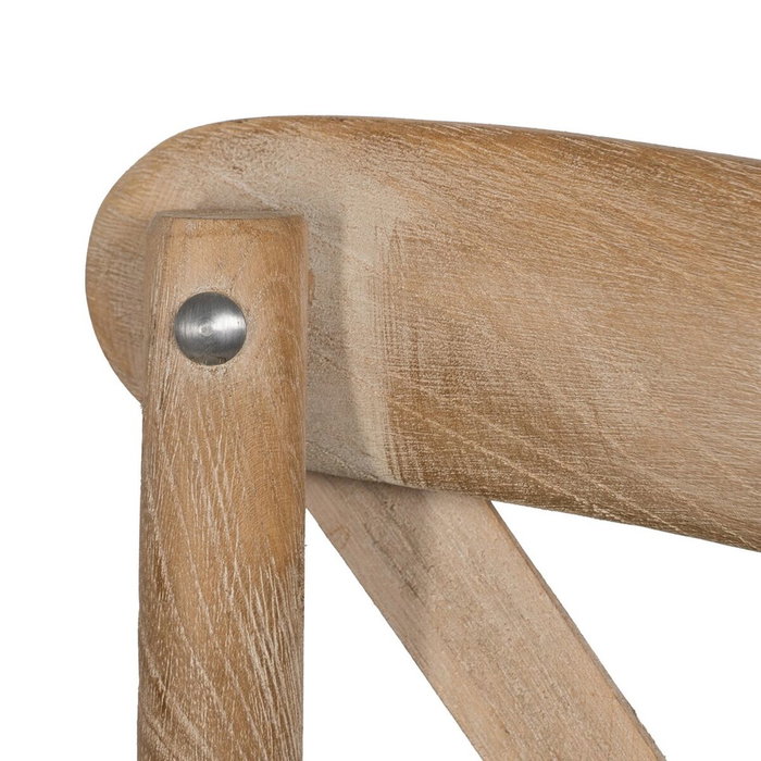 BigBuy Home Chaise de Salle à Manger Beige Naturel