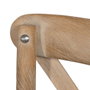 BigBuy Home Chaise de Salle à Manger Beige Naturel