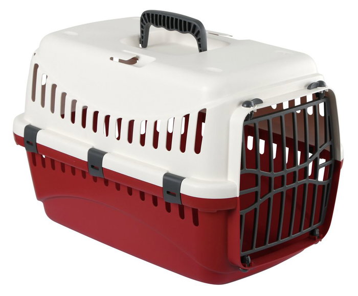 Kerbl Box de transport Expedion Crème/Bordeaux 48x32x32cm