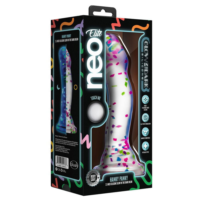 Gode Blush Neo Multicouleur Ø 3,8 cm Gode Blush Neo Multicouleur Ø 3,8 cm