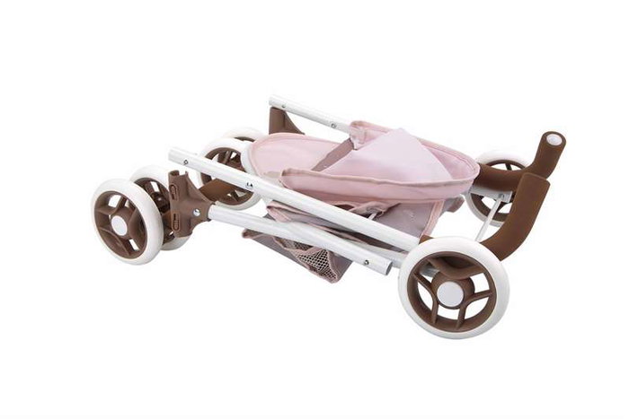Muñecas Arias Poussette Silla Paseo Bear - Poussette Canne Enfant, Dimensions 29x53x60 cm, Hauteur Guidon 62 cm, À Partir de 36 Mois