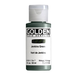 Golden Fluid Colores Acrílicos Vert de Jenkins 30 ml