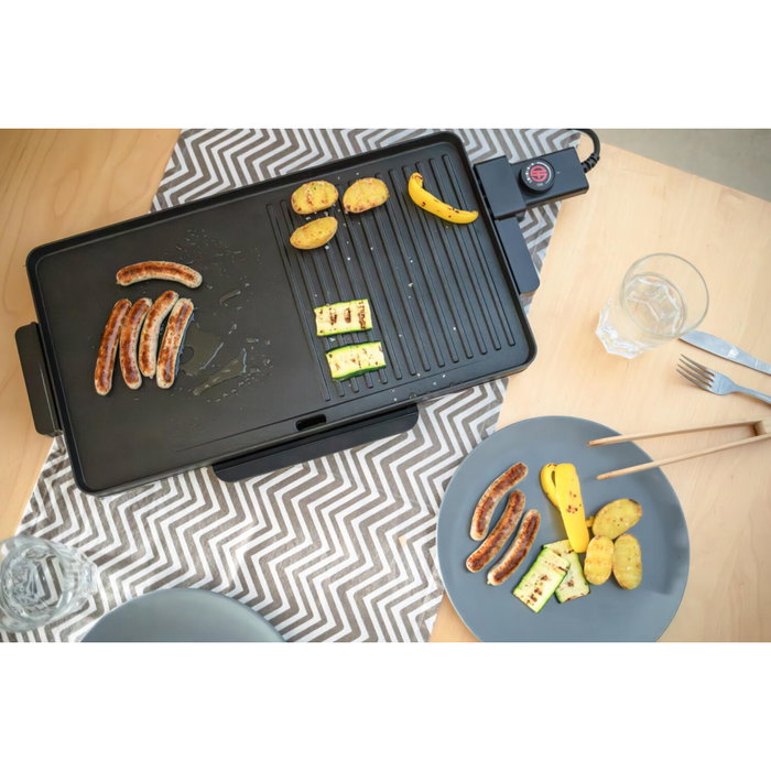 Steba VG 30 Slim BBQ Table Grill, Noir Steba VG 30 Slim BBQ Table Grill, Noir