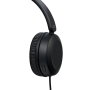 JVC HA-S31M-B Casque Audio Pliable avec Microphone Filaire 3.5mm Noir