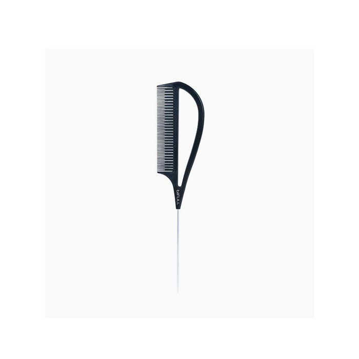 Bifull Peigne Séparateur de Mèches avec Manche et Pointe en Métal Noir pour Balayage, 24.2 cm Bifull Peigne Séparateur de Mèches avec Manche et Pointe en Métal Noir pour Balayage, 24.2 cm