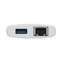 Hub USB D-Link DUP-A01 Blanc