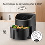 Friteuse à Air UFESA SPARROW Noir 1700 W 6 L