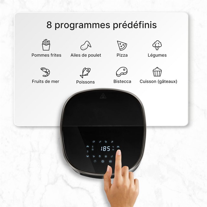 Friteuse à Air UFESA SPARROW Noir 1700 W 6 L